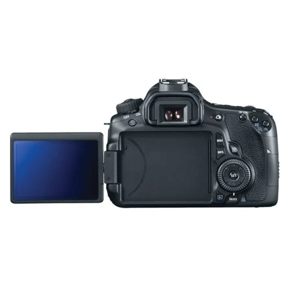 Canon EOS 60D 18MP DSLR - Refurbished_Black_Back_59654