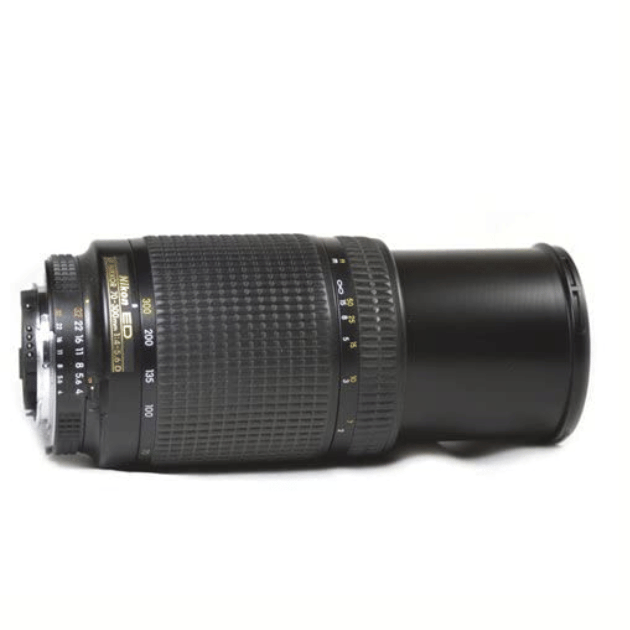 Nikon AF 70-300mm f/4-5.6D Telephoto Zoom Lens - Refurbished Good - Black - Refurbished_Black_Bottom_115145