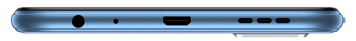 Vivo Y20 - Refurbished_Purist Blue_Bottom_87603