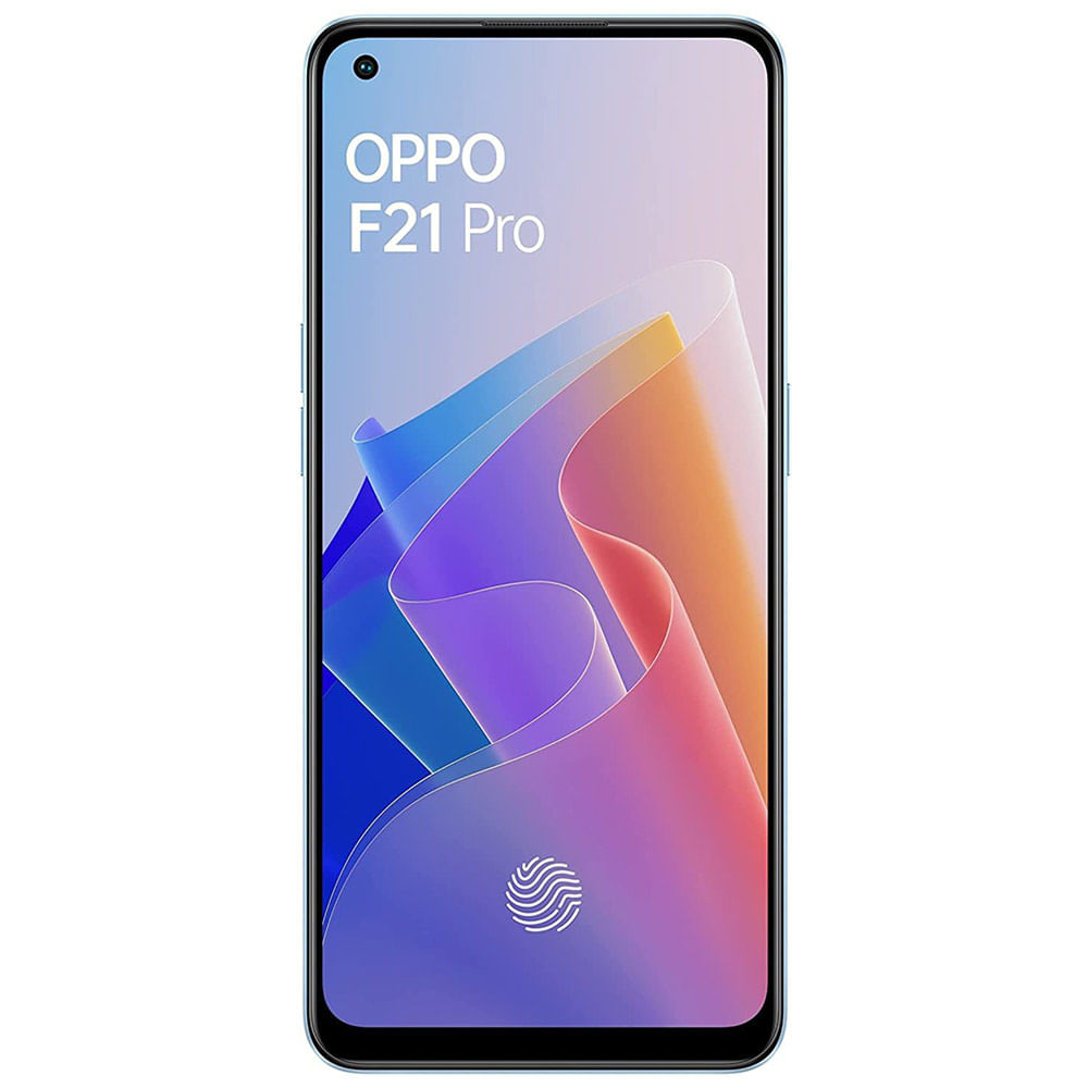 OPPO F21 Pro 5G - Refurbished_Aurora Blue_Front_52150