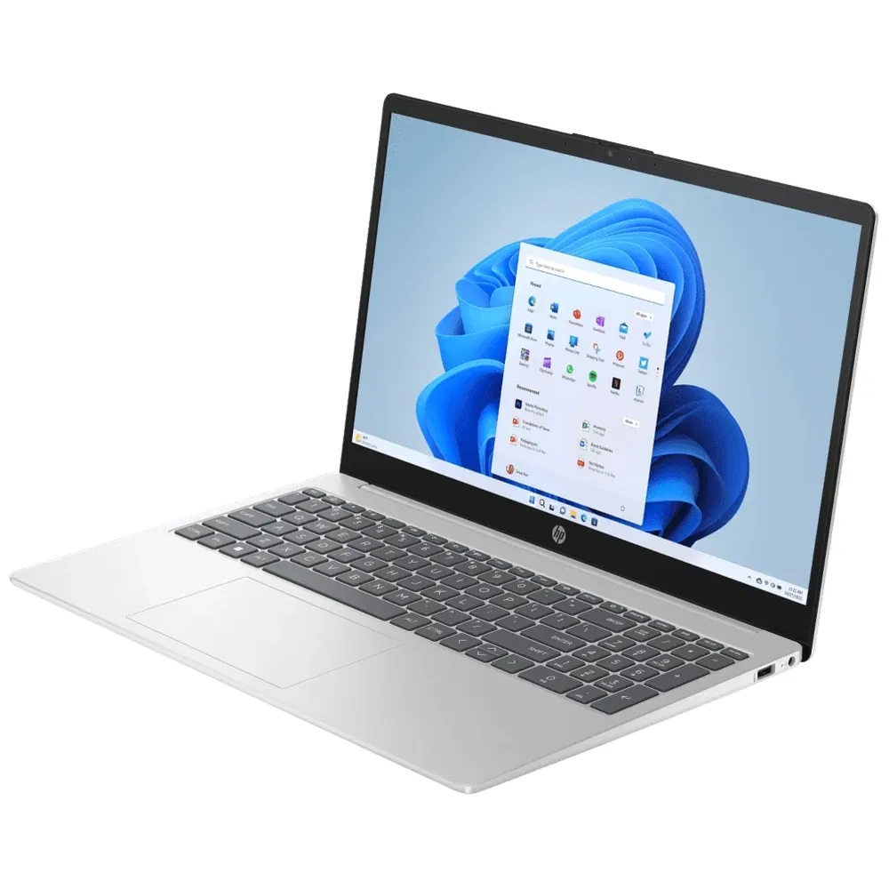 HP/Compaq HP 15 Series 15-fc0806AU (AMD Ryzen5 7000U Series 15.6 Inch)- Refurbished_Silver_Top_125050