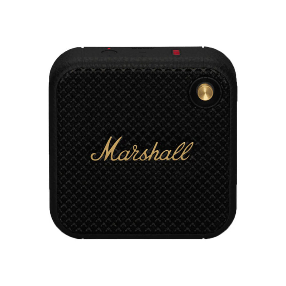 Marshall Willen 2 Bluetooth Speaker - Unboxed_Black Brass _Front_64347