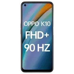 OPPO K10 - Refurbished_Black Carbon_Front_51067