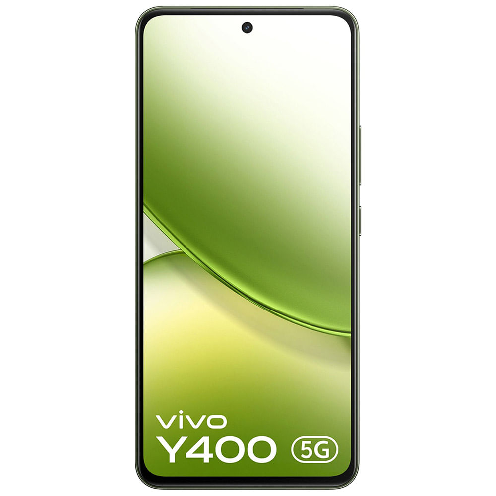 Vivo Y400 5G - Refurbished_Olive Green_Front_63372