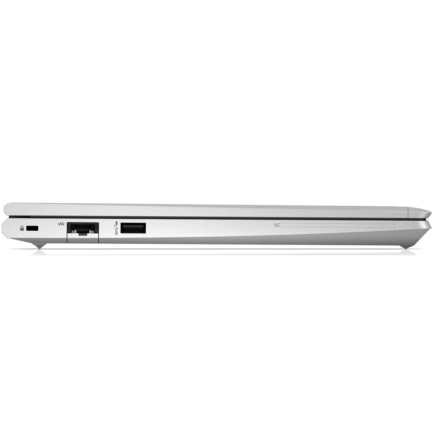 HP/Compaq Probook Series 640 G8 Touch Screen (Intel Core i5 11th Gen 14 Inch)- Refurbished_Silver_Left Side_90197