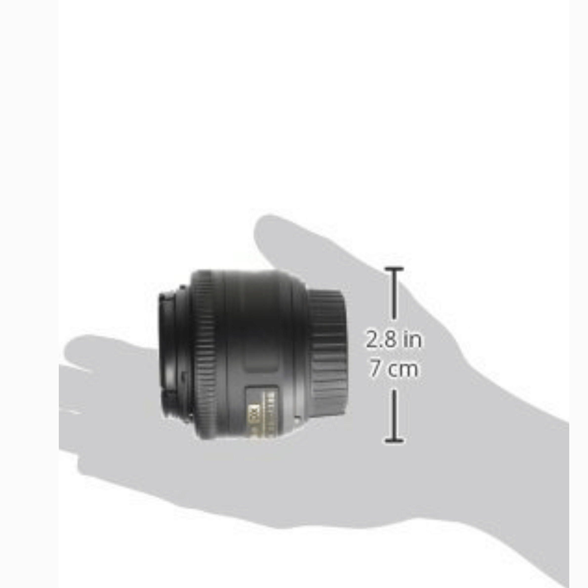Nikon AF–S 35mm f/1.8G Prime Lens - Refurbished Superb - Black - Refurbished_Black_Left Side_123489