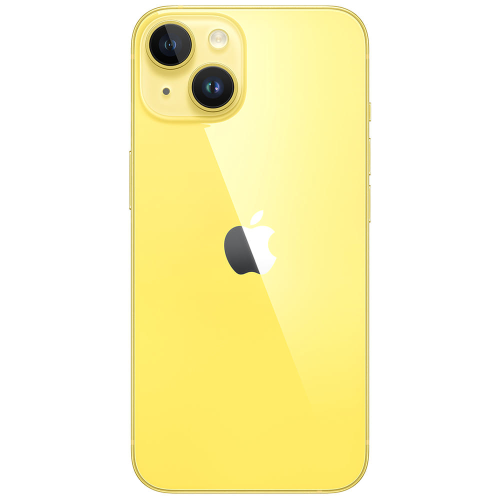 Apple iPhone 14 - Refurbished_Yellow_Back_55785