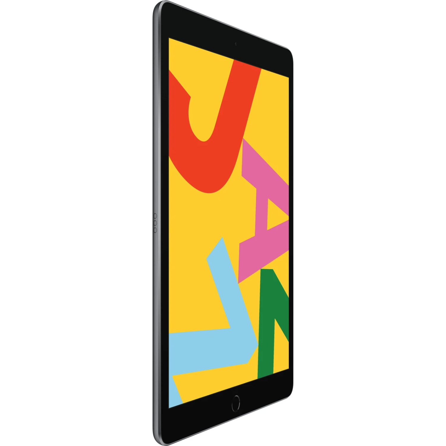 Apple Ipad 2019 7th Generation (10.2 inch, Wifi Only)- Refurbished_Space Grey_Left Side_113069