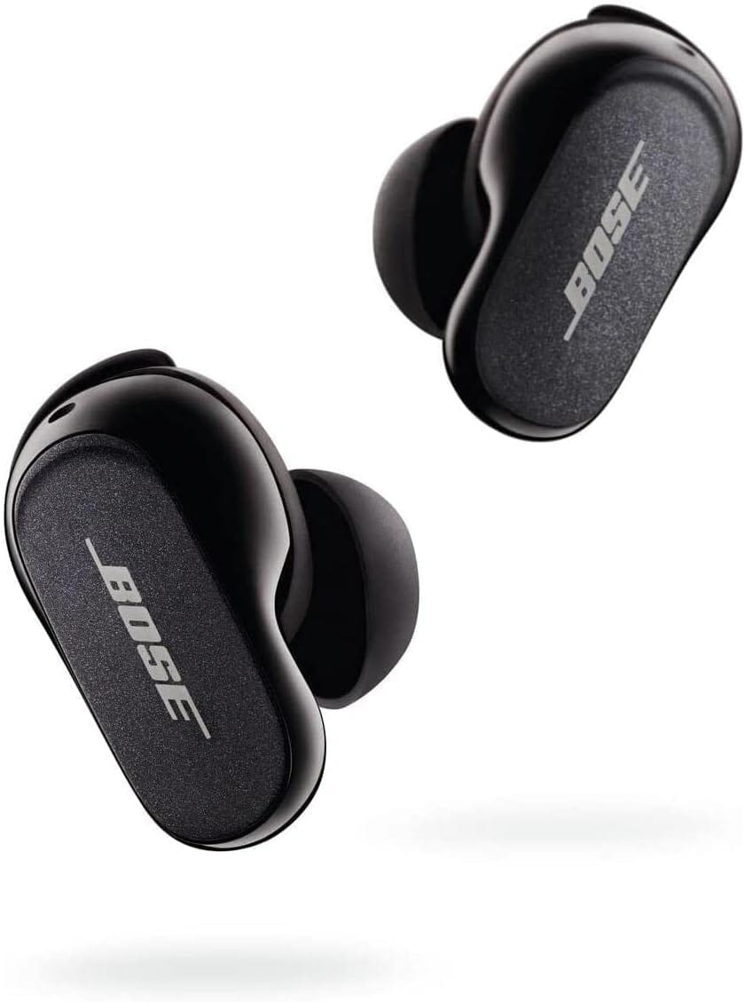 Bose QuietComfort II Wireless Earphones - Unboxed_Black_Bottom_87070