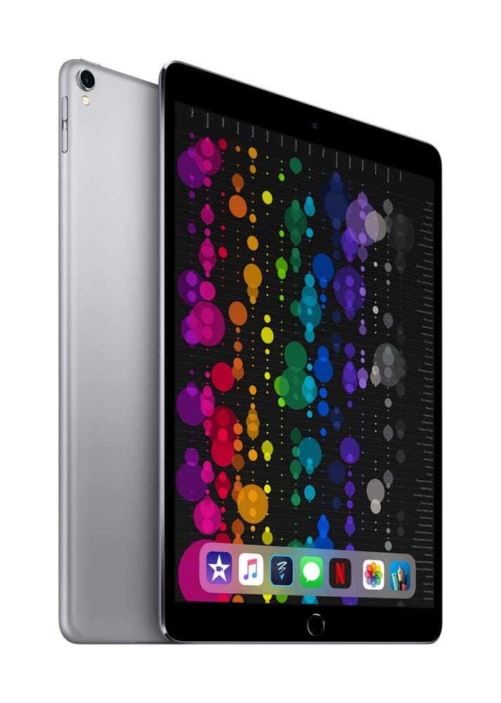 Apple iPad Pro 2017 (10.5 inch, Wifi+Cellular)- Refurbished_Space Gray_Left Side_89592
