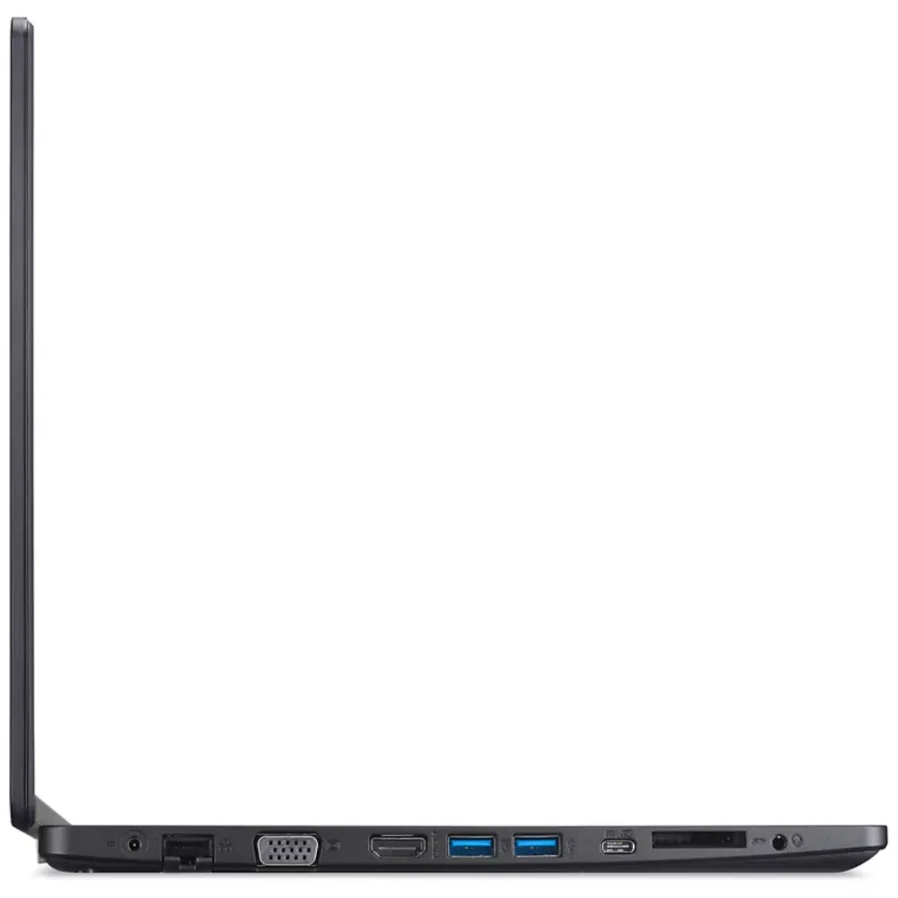 Acer TravelMate P2 Series P214-52 (Intel Core i3 10th Gen 14 Inch)- Refurbished_Black_Left Side_126652