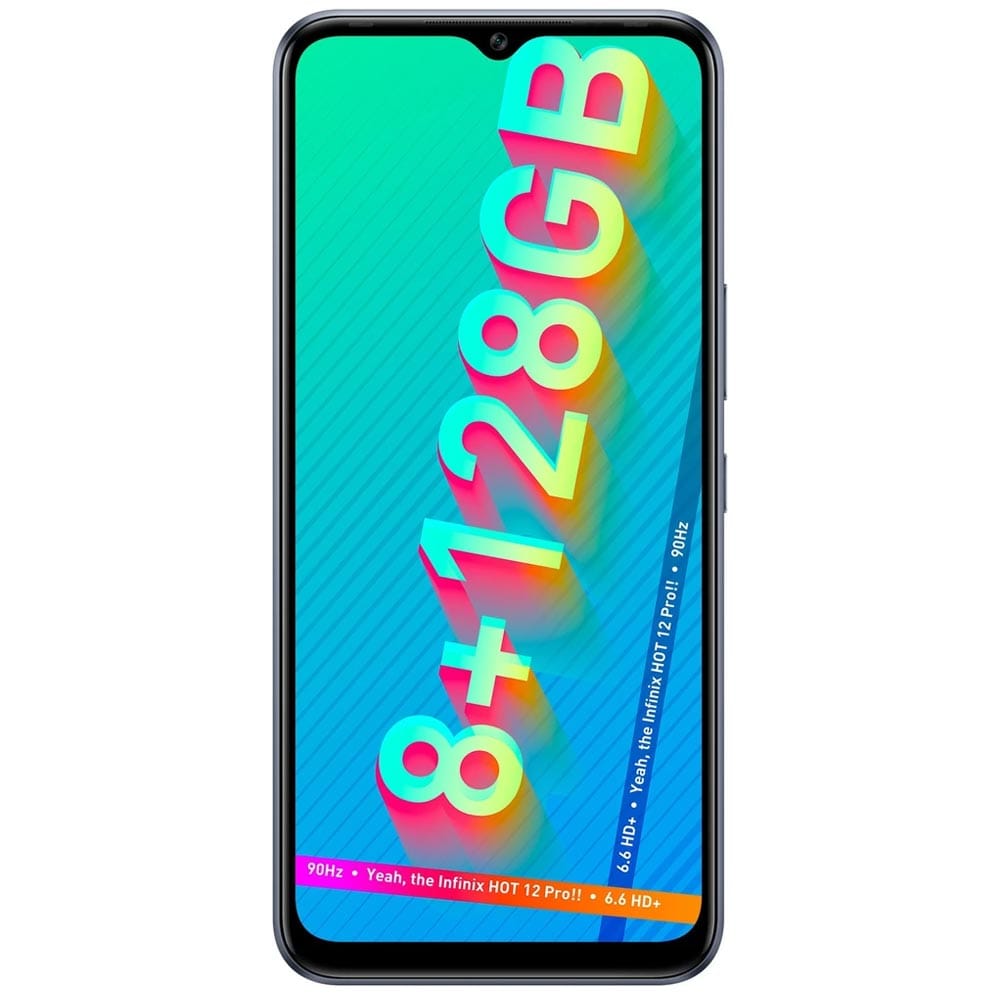 Infinix Hot 12 Pro - Refurbished_Racing Black_Front_60402