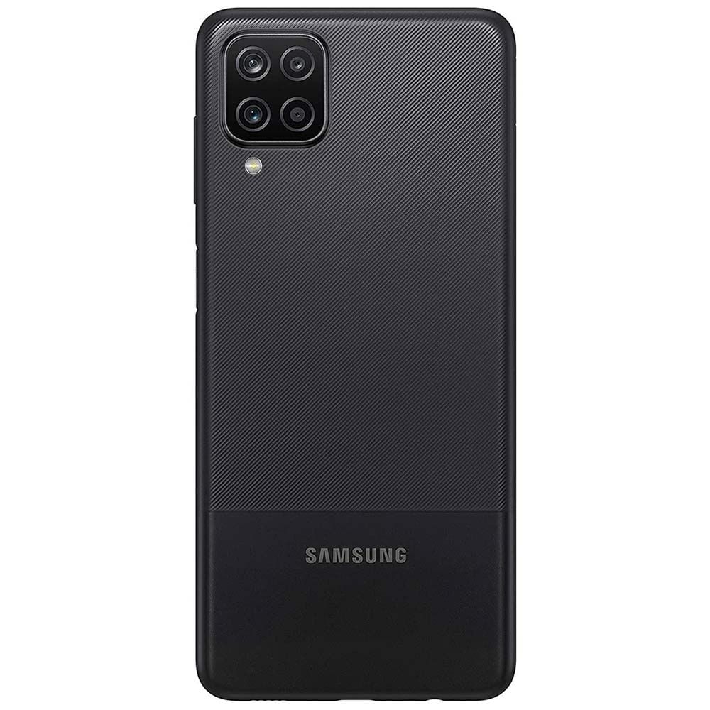 Samsung Galaxy M12 - Refurbished_Attractive Black_Back_50227