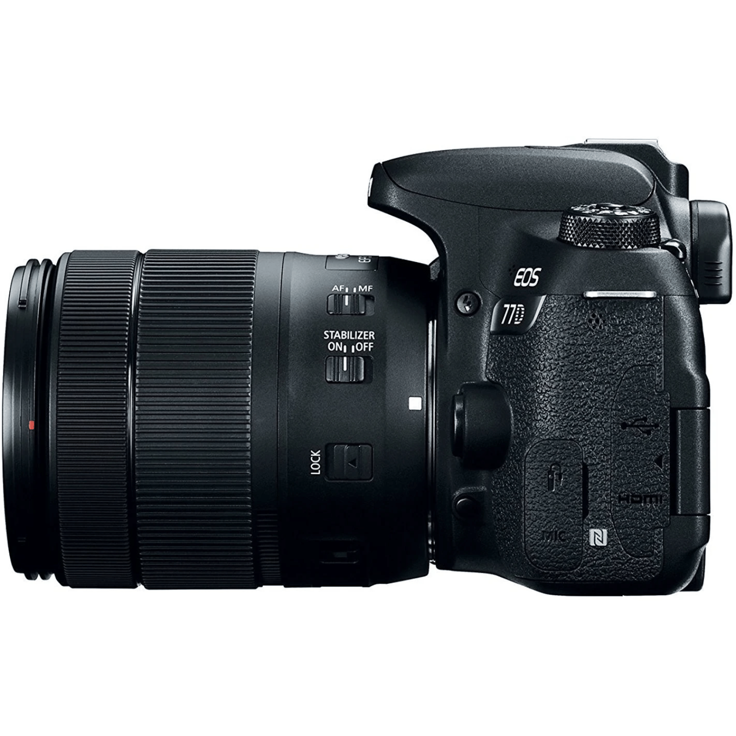 Canon EOS 77D 24.2MP DSLR - Refurbished_Black_Quality_114564