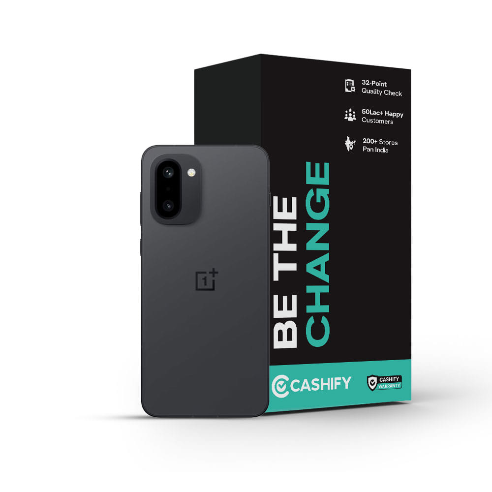 Oneplus 15R - Refurbished_Charcoal Black_Phone With Box_123017