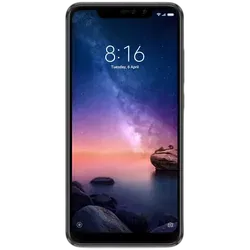 Refurbished Xiaomi Redmi Note 6 Pro Black Front
