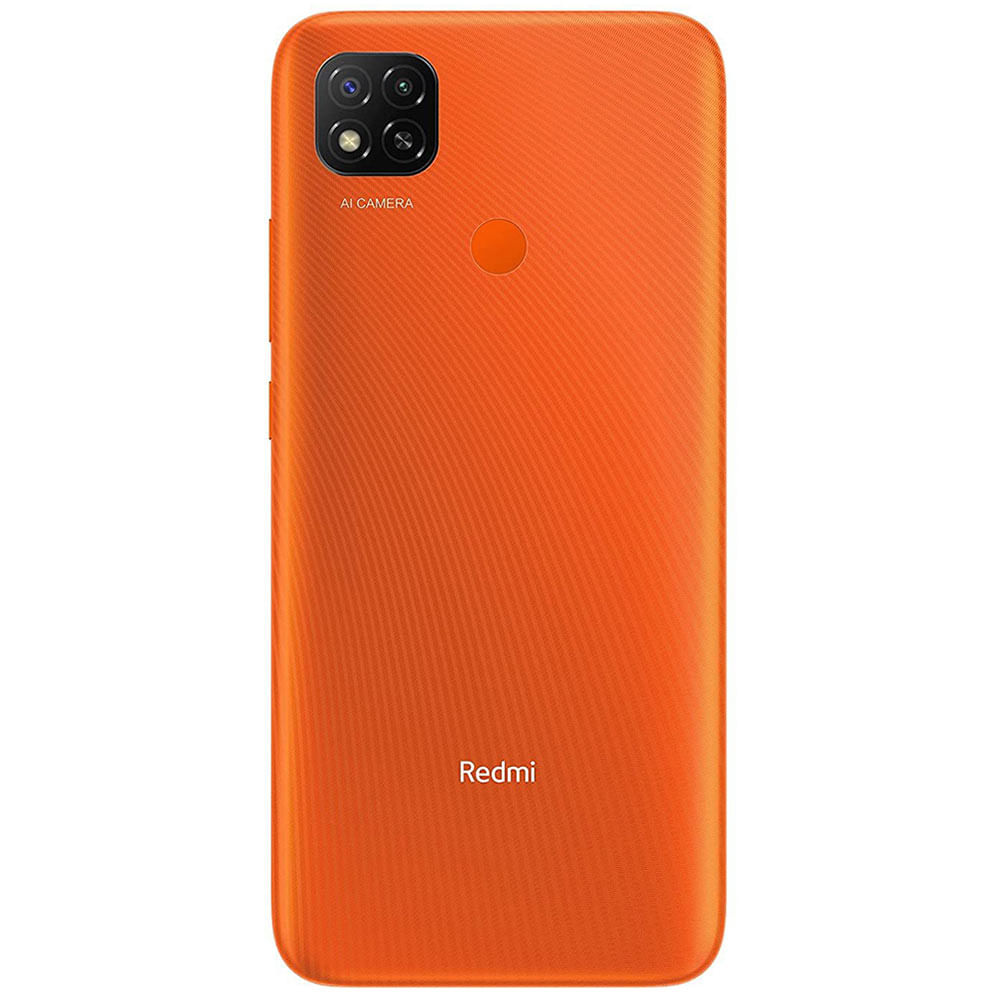 Xiaomi Redmi 9 - Refurbished_Sporty Orange_Back_57512