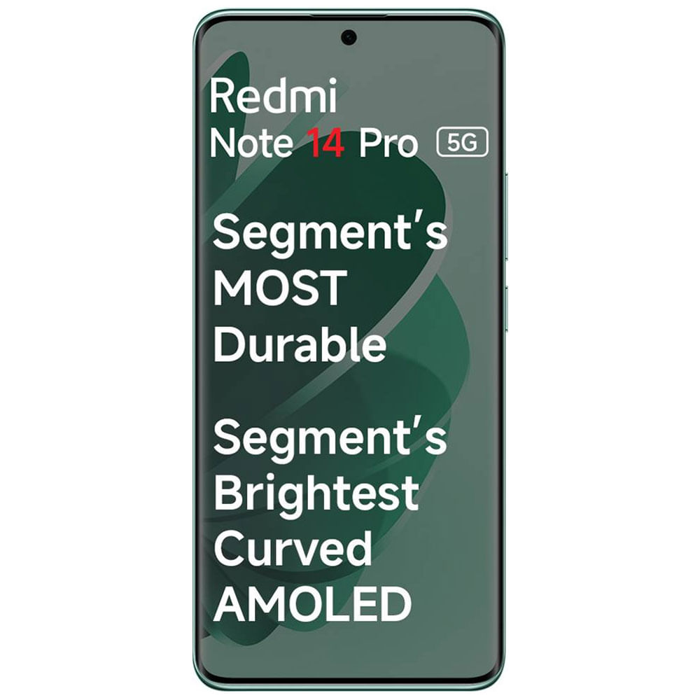 Xiaomi Redmi Note 14 Pro 5G - Refurbished_Ivy Green_Front_57790