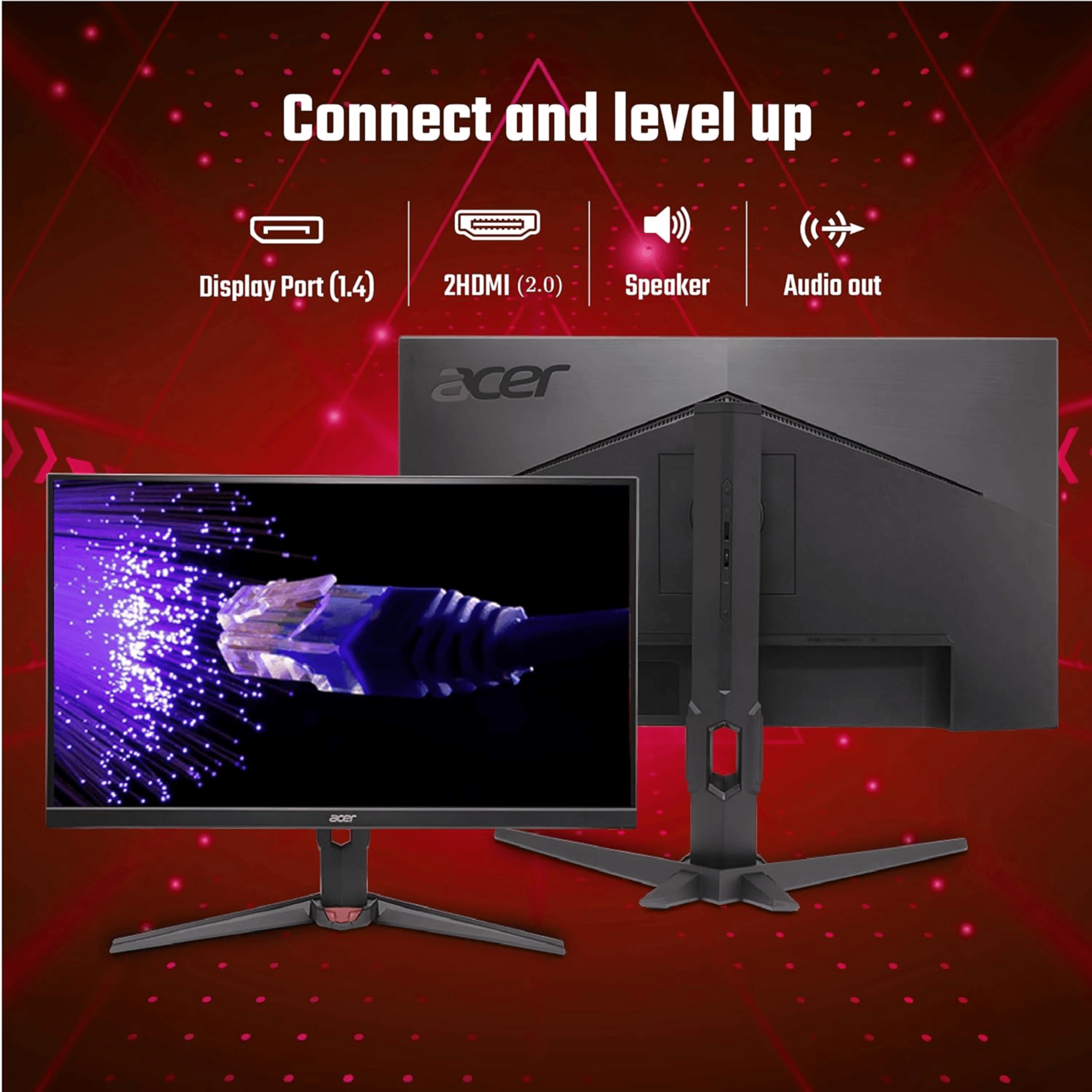 Acer XV272U V3 27 Inch 180 Hz WQHD IPS Monitor  - Unboxed_Black_Refurbished Phone_114963