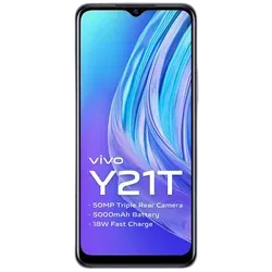 Refurbished Vivo Y21T Pearl White front