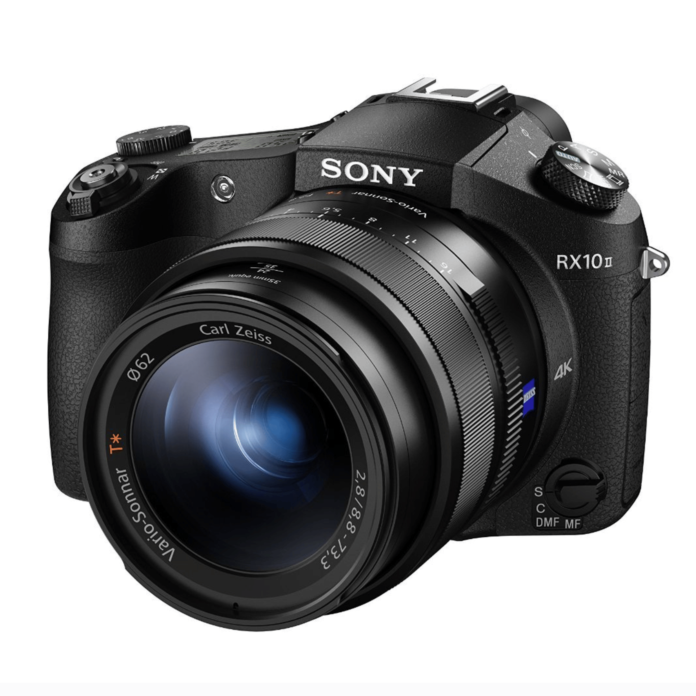 Sony DSC RX10 Mark II 20.2MP DSLR Camera - Refurbished_Black_Front_117183