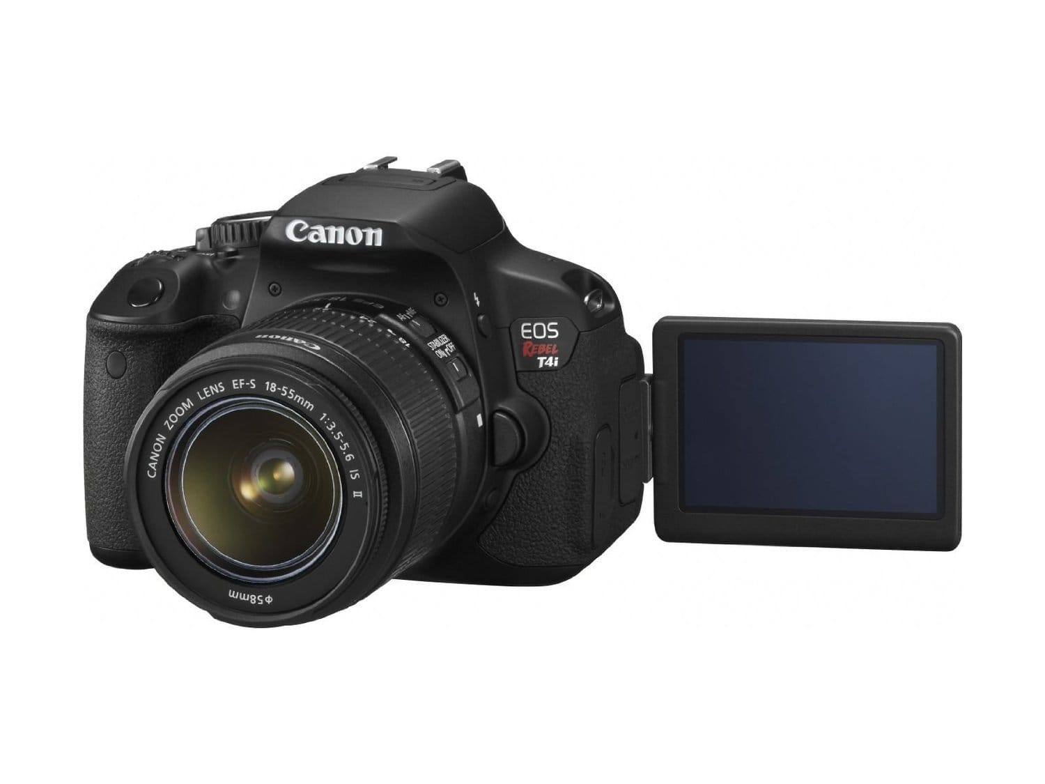 Canon EOS 650D 18MP DSLR - Refurbished_Black_Right Side_90106