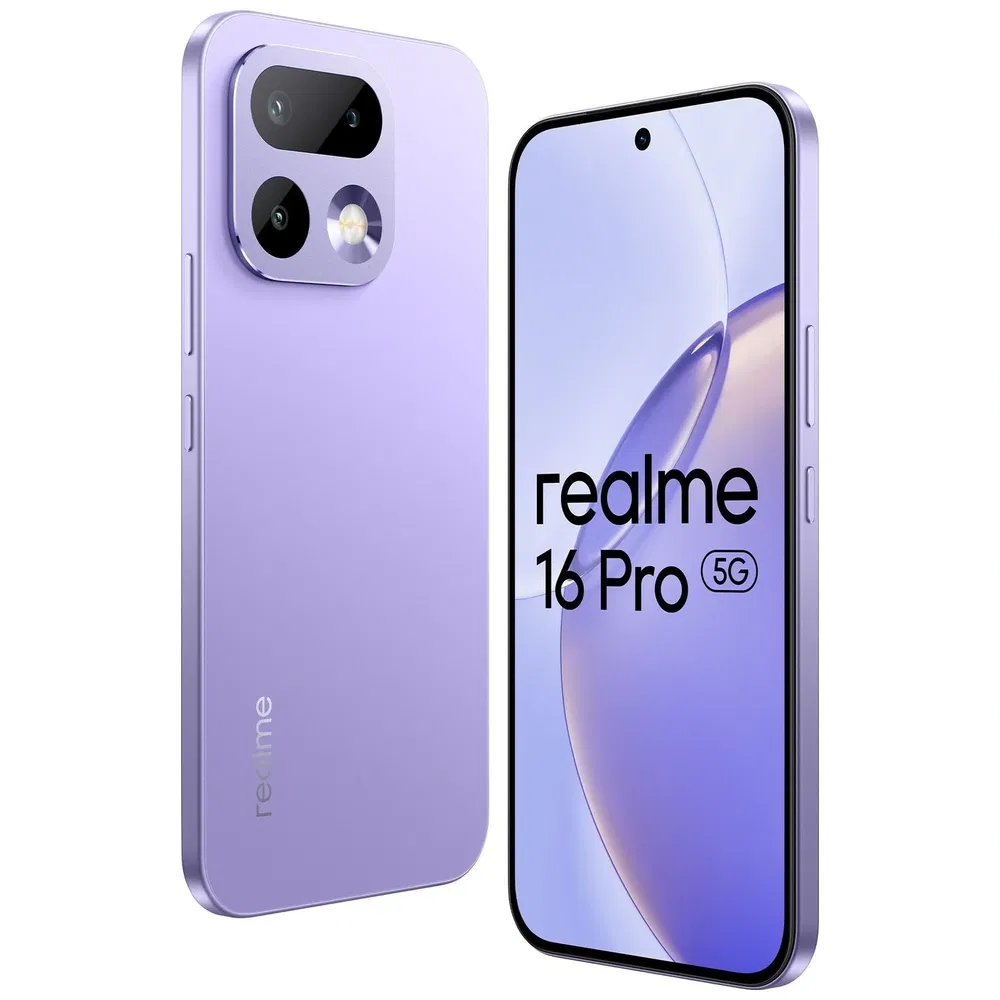 Realme 16 Pro 5G - Refurbished_Orchid Purple_Left Side_125738