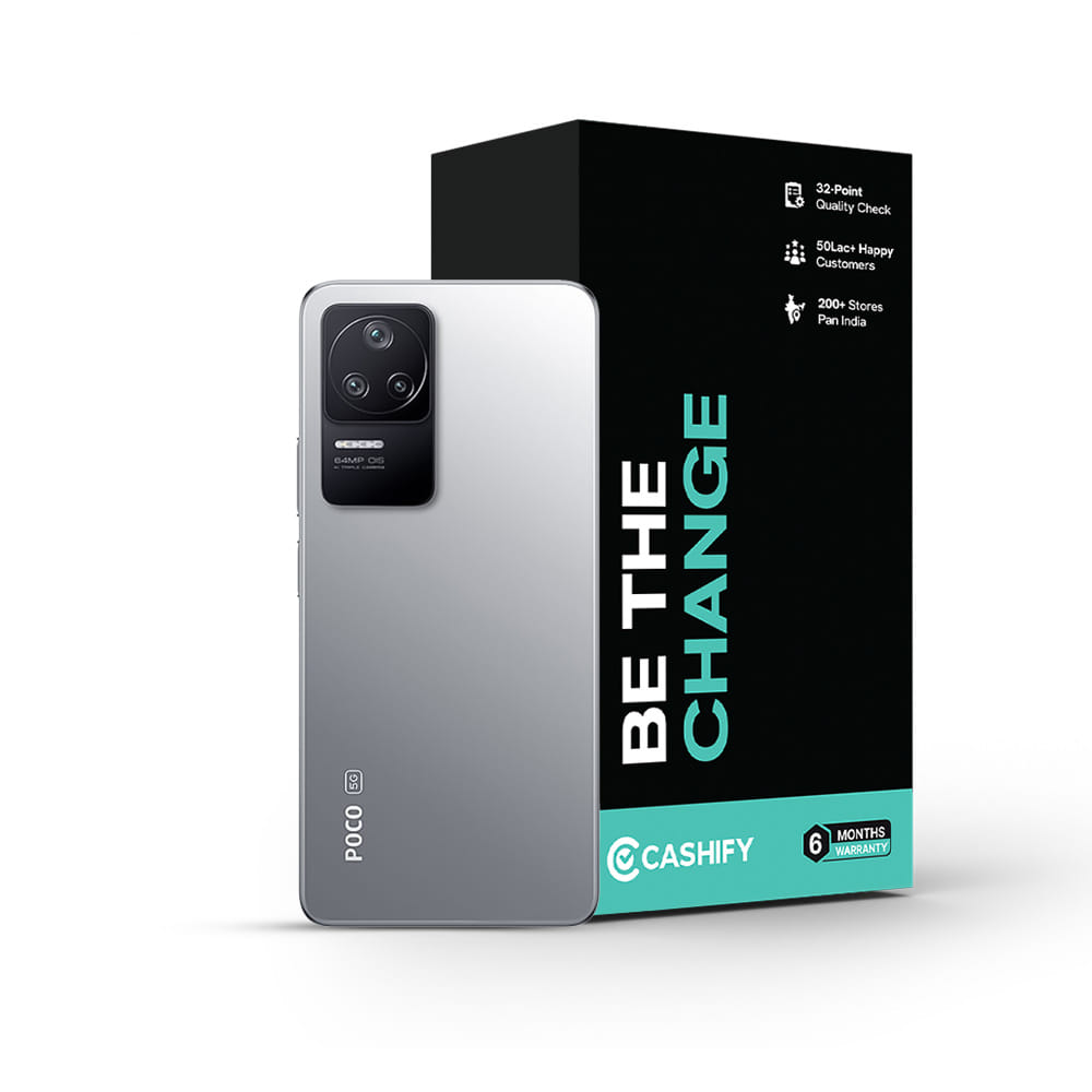 POCO F4 5G - Refurbished_Moonlight Silver_Phone With Box_53480