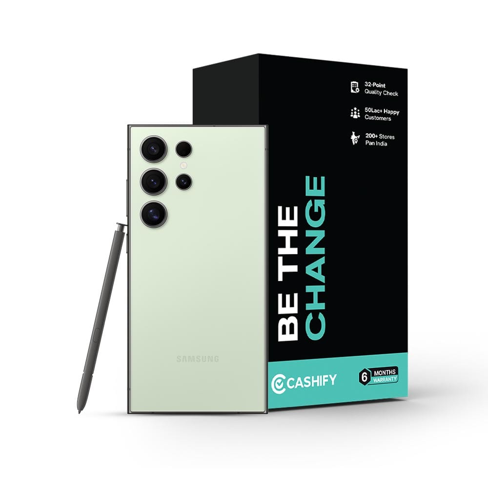 Samsung Galaxy S24 Ultra 5G - Refurbished_Titanium Green_Phone With Box_56289