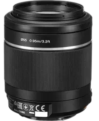 Sony DT 55-200mm F/4-5.6 Telephoto Zoom Lens - Refurbished Good - Black - Refurbished_Black_Left Side_115725