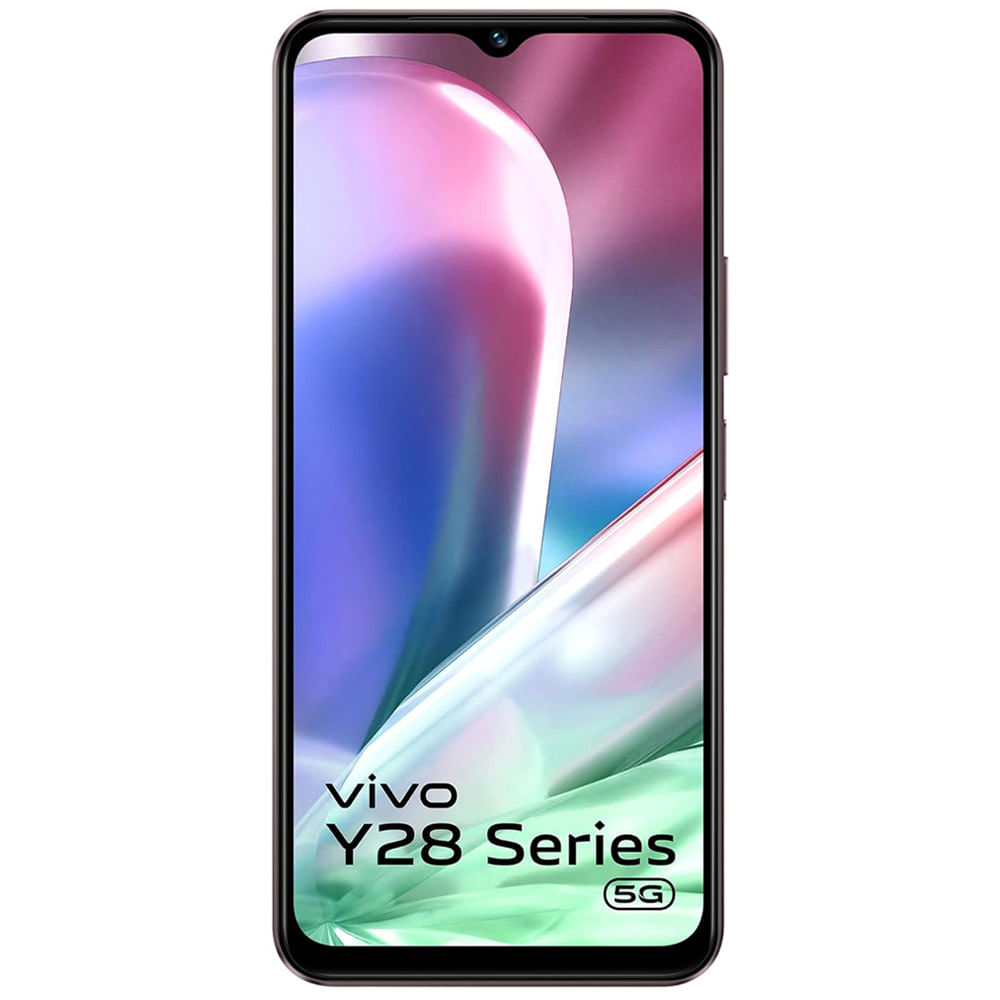 Vivo Y28e 5G - Refurbished_Vintage Red_Front_53817