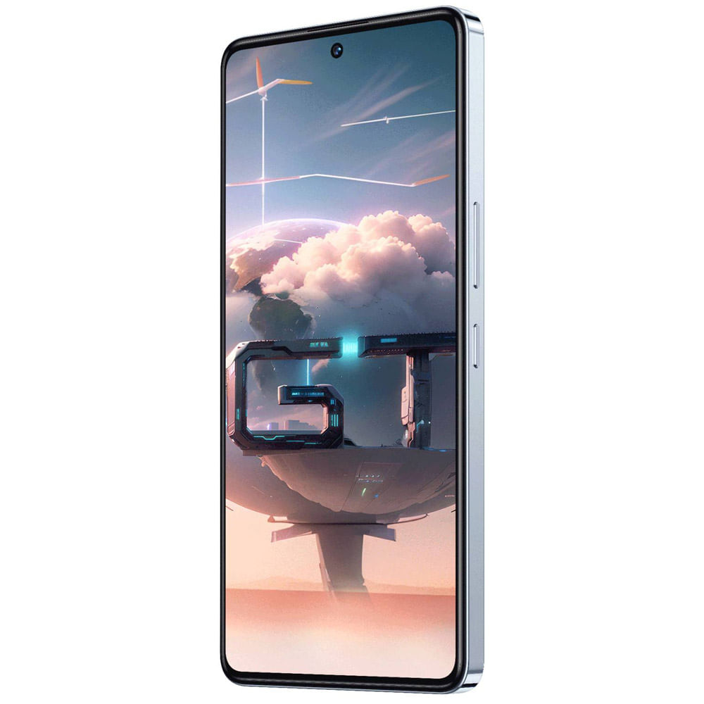 Infinix GT 10 Pro - Refurbished_Mirage Silver_Right Side_60384