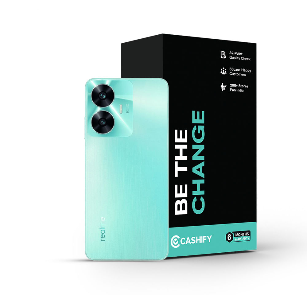 Realme C55 - Refurbished_Rain Forest_Phone With Box_53615