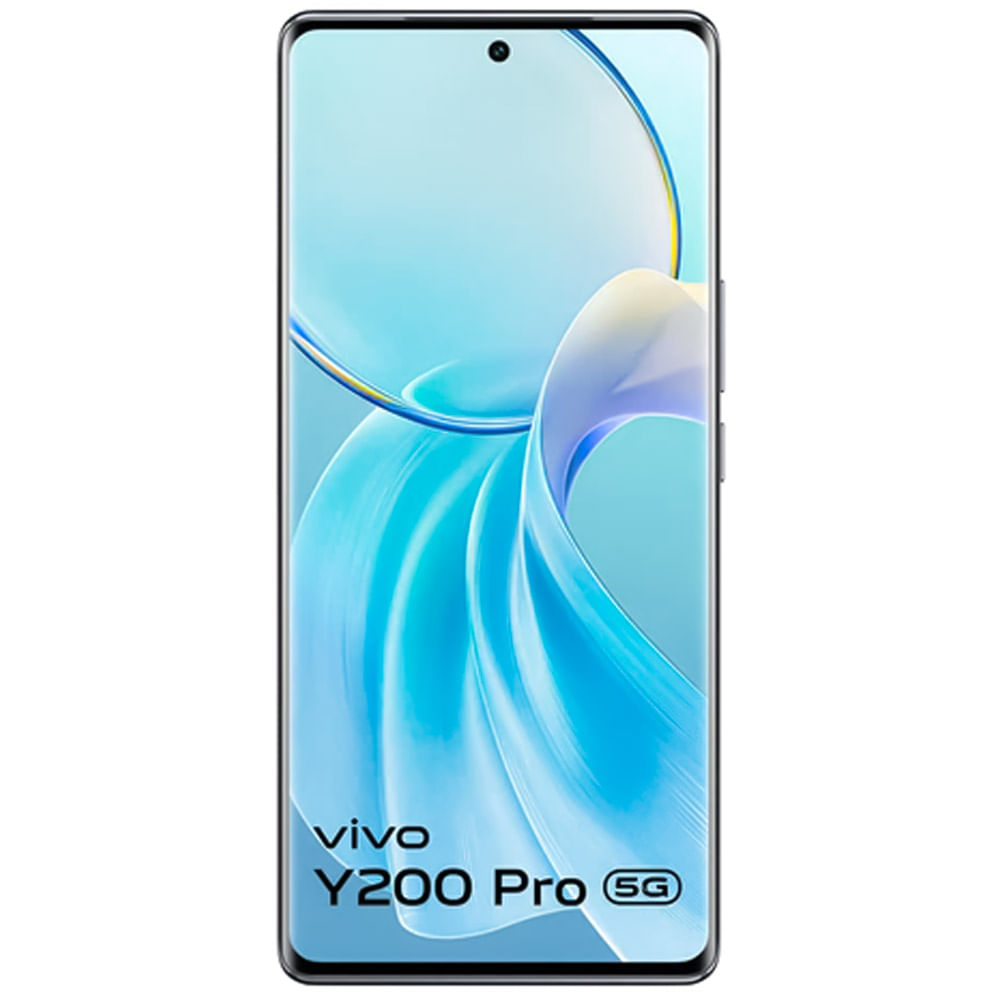 Vivo Y200 Pro 5G - Refurbished_Silk Black_Front_46628