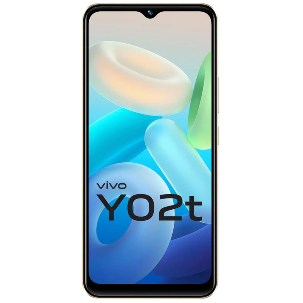 Vivo Y02T - Refurbished_Sunset Gold_Front_48929