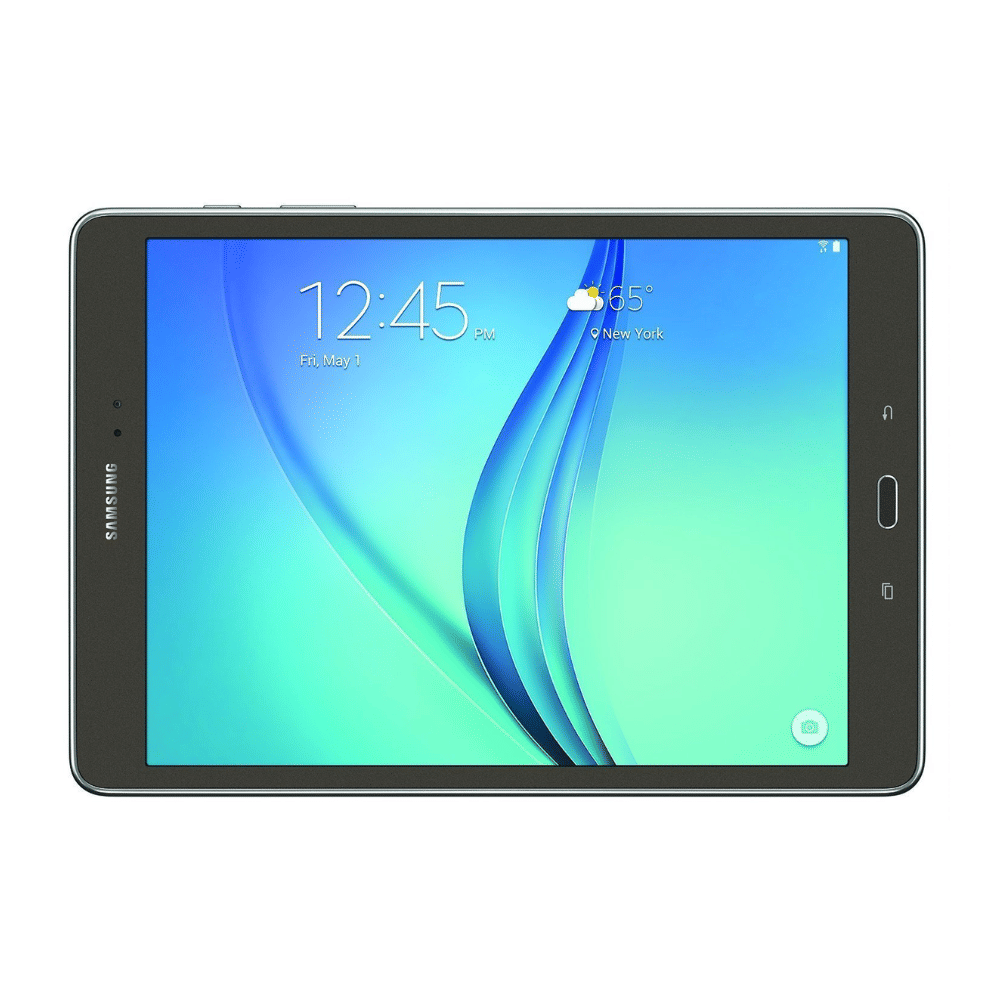 Samsung Galaxy Tab A 2015 (9.7 inch, WiFi Only)- Refurbished_Smoky Titanium_Top_63212