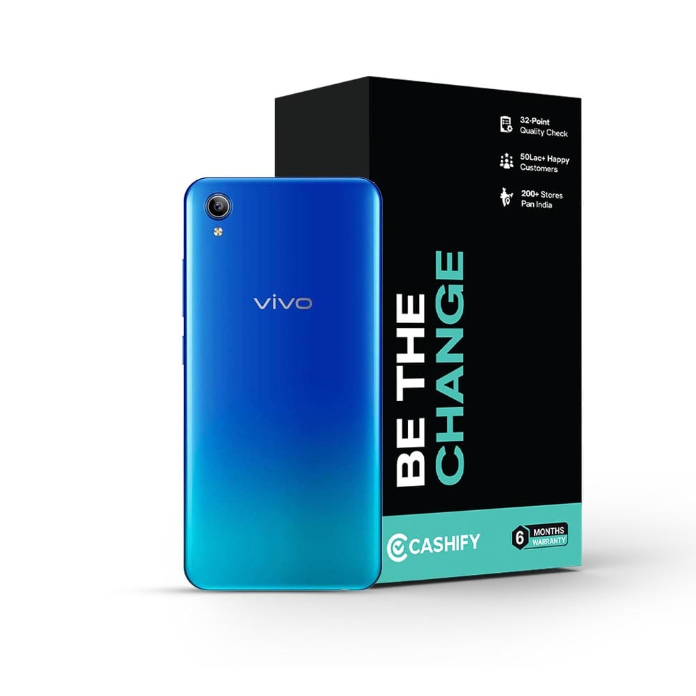 Vivo Y91i - Refurbished_Ocean Blue_Phone With Box_48846