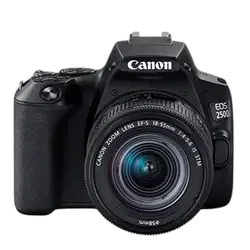 Canon EOS 250D 24MP DSLR - Refurbished_Black_Front_117175
