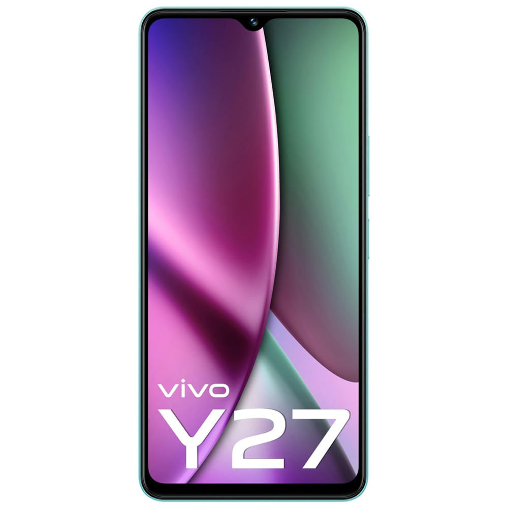 Vivo Y27 - Refurbished_Sea Blue_Front_53796