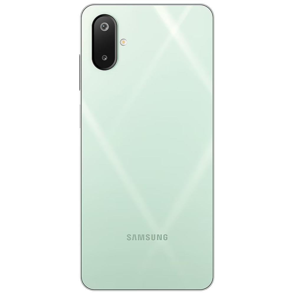 Samsung Galaxy M06 5G - Refurbished_Sage Green_Back_62727