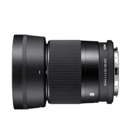 Sigma 30 mm f/1.4 DC DN Contemporary Lens - Refurbished Good - Black - Refurbished_Black_Front_115393