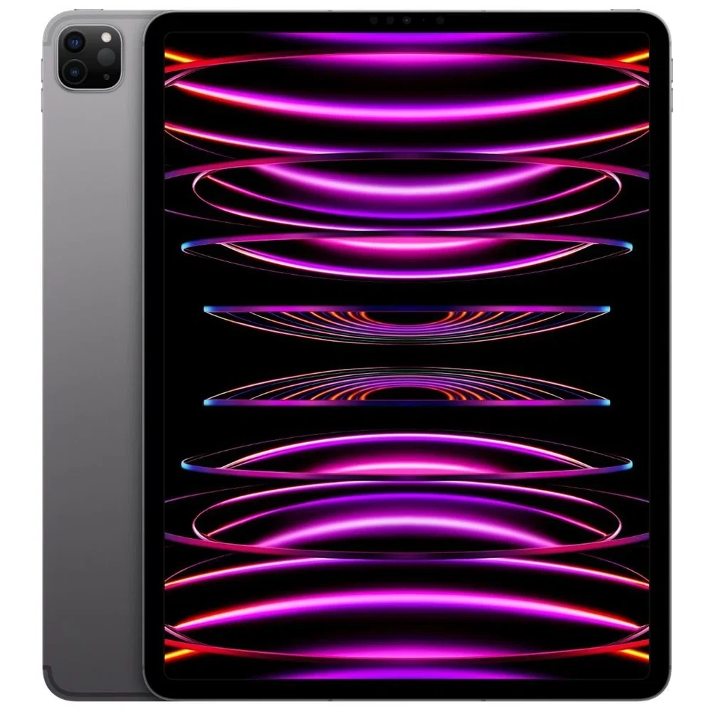 Apple iPad Pro 2022 6th Generation (12.9 inch, Wifi+Cellular)- Refurbished_Space Grey_Top_124490