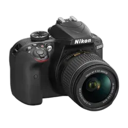 Nikon D3400 24.2MP DSLR - Refurbished_Black_Left Side_58378