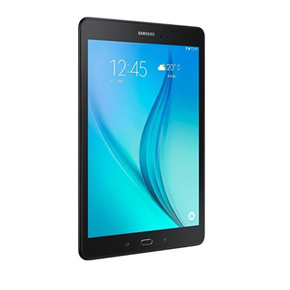 Samsung Galaxy Tab A 2015 (9.7 inch, WiFi Only)- Refurbished_Smoky Titanium_Left Side_63210