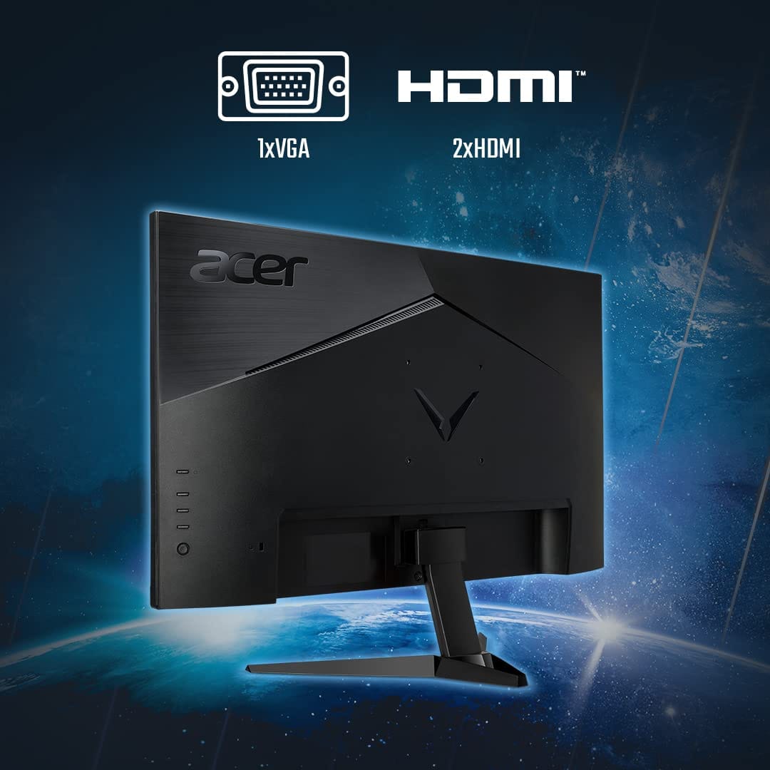 Acer Nitro QG271 27 Inch VA 100 Hz FHD Gaming LCD Monitor  - Unboxed_Black_Back_88237