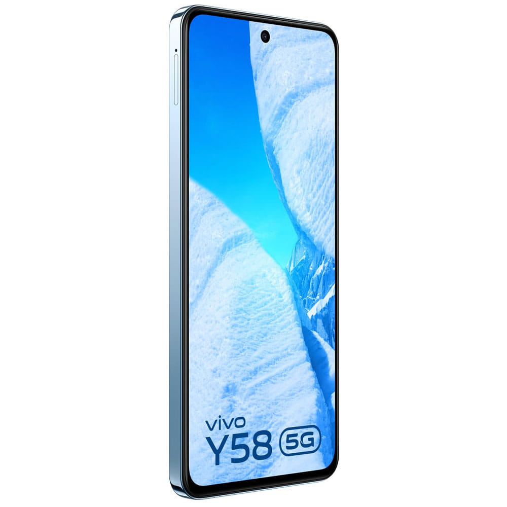 Vivo Y58 5G - Refurbished_Himalayan Blue_Left Side_60255