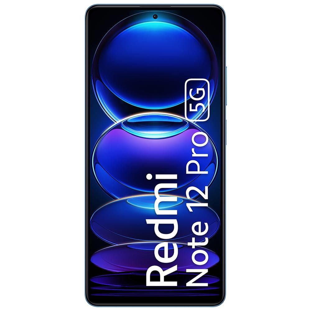 Xiaomi Redmi Note 12 Pro 5G - Refurbished_Onyx Black_Front_48060