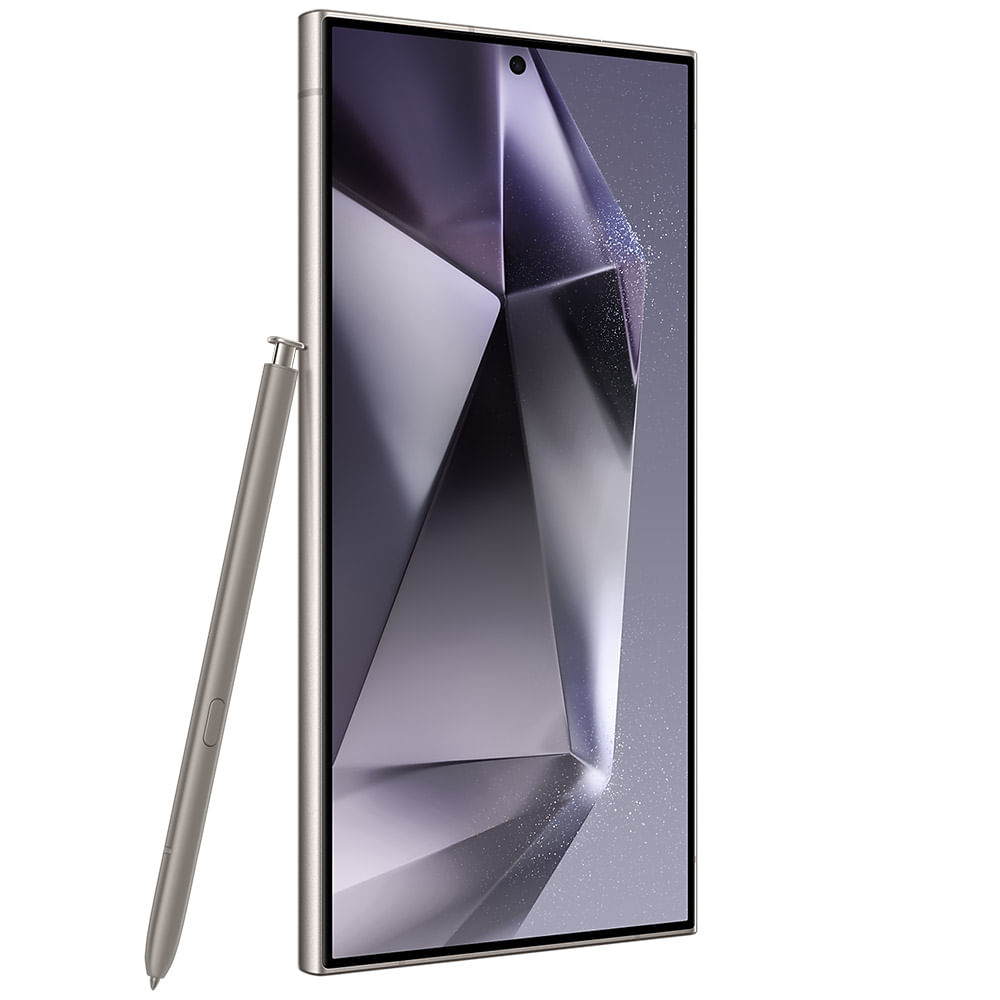 Samsung Galaxy S24 Ultra 5G - Refurbished_Titanium Violet_Left Side_56299