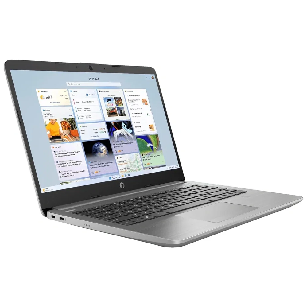 HP/Compaq HP Notebook Series 245 G9 (AMD Ryzen3 3000U Series 14 Inch)- Refurbished_Silver_Bottom_133930
