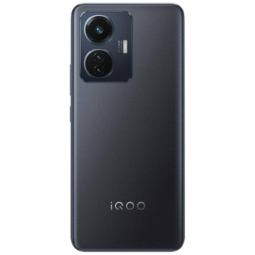 iQOO Z6 - Refurbished_Raven Black_Back_54838